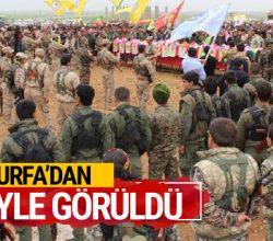 ABD’nin vurduğu YPG’liler böyle toprağa verildi!