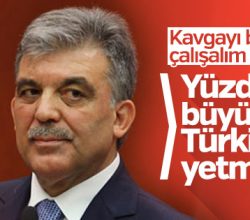 Abdullah Gül’den güçlü diplomasi vurgusu