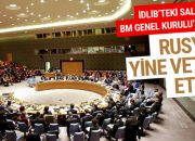 BM’nin Suriye tasarısına Rusya’dan veto