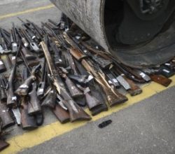 Brezilya’da güvenlik güçleri 4 bin silahı imha etti