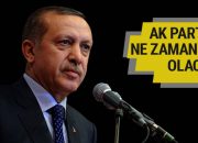 Erdoğan AK Parti’ye ne zaman üye olacak Bakan Bozdağ açıkladı