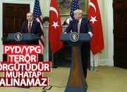 Erdoğan’dan Trump’a YPG uyarısı