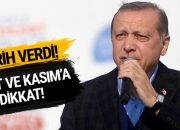 Erdoğan’ın dikkat çektiği tarih! Mart ve Kasım’a dikkat